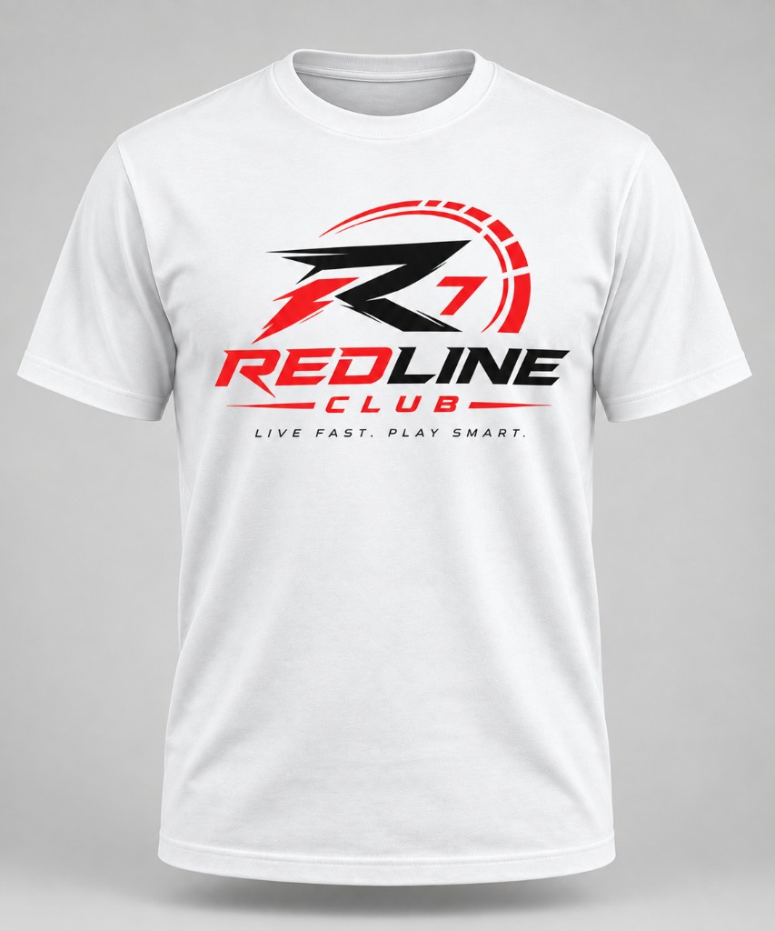 Tee-shirt blanc RedLineClub