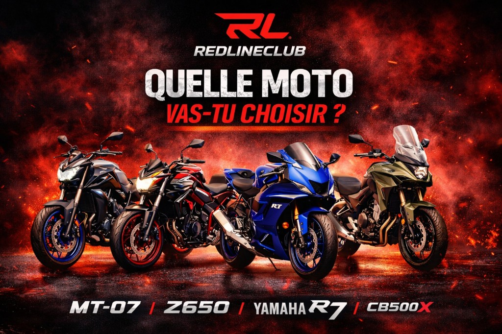 Teaser RedLineClub : Quelle moto vas-tu choisir ?